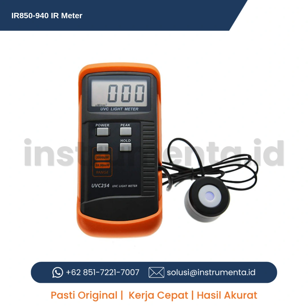 Ready Stock AMTAST IR850-940 IR Meter Alat Ukur Intensitas Daya Radiasi Sinar Inframerah Digital